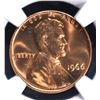 Image 2 : 1966 SMS LINCOLN CENT NGC MS-68 RD