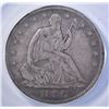 Image 2 : 1856 SEATED HALF DOLLAR, ANACS FINE-12