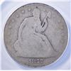 Image 2 : 1877-CC BUST HALF DOLLAR, ANACS GOOD-4 KEY DATE