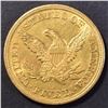 Image 2 : 1843 $5 GOLD LIBERTY CH BU