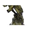 Image 9 : Eros & Psyche Bronze Candelabra Candle Holder Sculpture 14" x 6