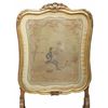 Image 1 : Antique Gilt Carved Needlepoint Screen
