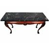 Image 1 : Chippendale Style Marbletop Carved Console Table