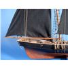 Image 17 : Wooden Ben Franklin's Black Prince Limited Model Ship 24"