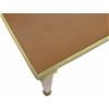 Image 3 : Jansen Style Louis Xv Style Brass Coffee Table