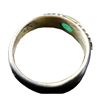 Image 2 : Emerald & Sterling Silver Ring
