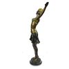 Image 3 : Life Size Bronze Metal Chiparus Dancer Statue 59" Tall (almost 5 ft)