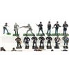 Image 7 : (40) U.s. Civil War Metal Miniature Soldiers