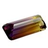 Image 3 : 12.2ct. Bi-Color ~ Purple & Gold Ametrine Emerald