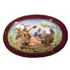 Image 1 : Victorian Gilt Porcelain Jewel Box Casket