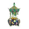 Image 1 : Jeweled Royal Inspired Russian Carousel Figurine 5.5 Inches