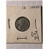 Image 1 : 1943 D WWII Steel Wheat Penny in Nice Condition