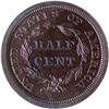 Image 1 : [L#1230] 1847 Half Cent 2ND REST NGCPF67RB