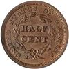 Image 1 : [L#1236] 1851 Half Cent C1 NGC MS63BN