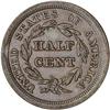 Image 1 : [L#1246] 1855 H1C C-2 Clipped Planchet Error Net EF40