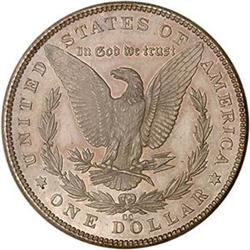 [L#3235] 1889-CC $1 Sharpness MS60 cleaned