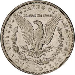 [L#3286] 1893-O $1 AU50 cleaned