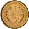 Image 1 : [L#3400] 1852 G$1 PCGS MS67