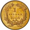 Image 1 : [L#3401] 1854 T2 G$1 PCGS MS66