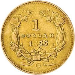 [L#3422] 1855-O G$1 AU50