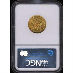 [L#3511] 1895-S $5 NGC AU58