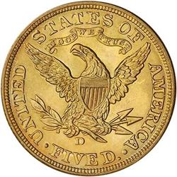 [L#3522] 1907-D $5 PCGS MS63