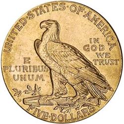 [L#3526] 1909-D $5 MS60f