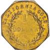 Image 1 : [L#3770] Cal Gold 1875 $1 BG1127 PCGS AU58