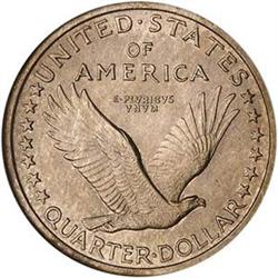 [L#4147] 1916 Standing 25c NGC MS64FH