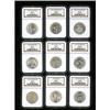 Image 1 : [L#4396] Complete 50-pc Commem Silver Type Set
