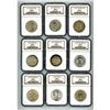 Image 1 : [L#4397] Complete 50-pc Commem Silver Type Set
