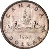 Image 1 : [L#5474] Canada Dollar 1947 Blunt7 PCGS MS64