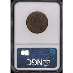 [L#5520] Dominican Republic 1891 5 Cent MS62