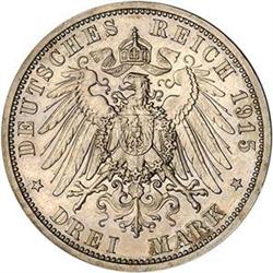 [L#5551] Germ Bruns Wolf 3M 1915 KM1162 BU