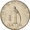 [L#5671] Guatemala 1/4 Quetzal w/o nobles EF-AU