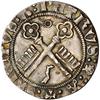 [L#5681] Italy-Papal Grosso 1410-19.B-256. EF