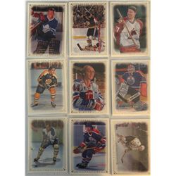 2008-09 Upper Deck Masterpieces 9 Card Lot Guy Lafleur