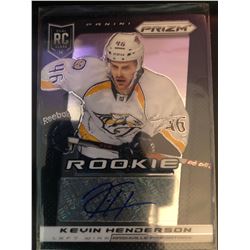 2013-14 Panini Rookie Autograph Kevin Henderson #363