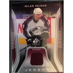 2006-07 SP Game Used Jersey Milan Hejduk #AF-MH