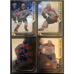 2015-16 Upper Deck Shining Stars 4 Card Lot Corey Perry,