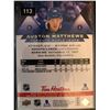Image 2 : 2018-19 Upper Deck Tim Horton's Auston Matthews #34