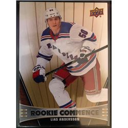 2018-19 Upper Deck Rookie Commence Lias Andersson