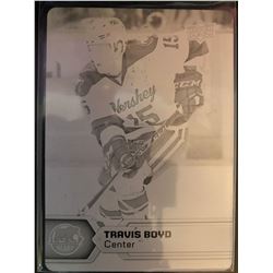 2017-18 Upper Deck AHL Printing Plate Travis Boyd 1/1