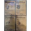 Image 2 : 2017-18 O-Pee-Chee Marquee Rookies 4 Card Lot Alex