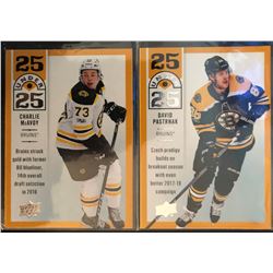 2018-19 Upper Deck 25 Under 25 Charlie Mcavoy #U25-24