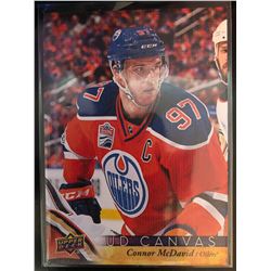 2017-18 Upper Deck Canvas Connor Mcdavid Card #C33