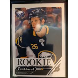 2018-19 Parkhurst Rookies Rasmus Dahlin Card #340