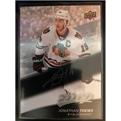 2017-18 Upper Deck MVP Silver Script Jonathan Toews