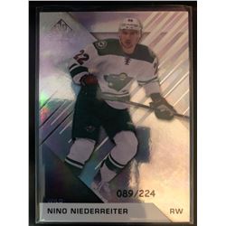 2016-17 SP Game Used Nino Niederreiter Serial #89/224