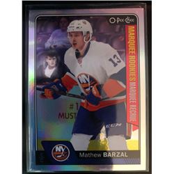 2016-17 O-Pee-Chee Marquee Rookies Mathew Barzal